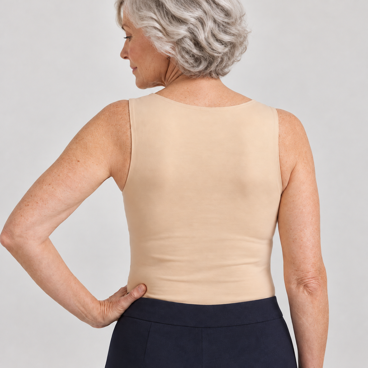 Débardeur Seconde Peau Gainant avec Soutien-Gorge Intégré