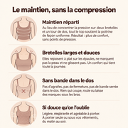Débardeur Seconde Peau Gainant avec Soutien-Gorge Intégré